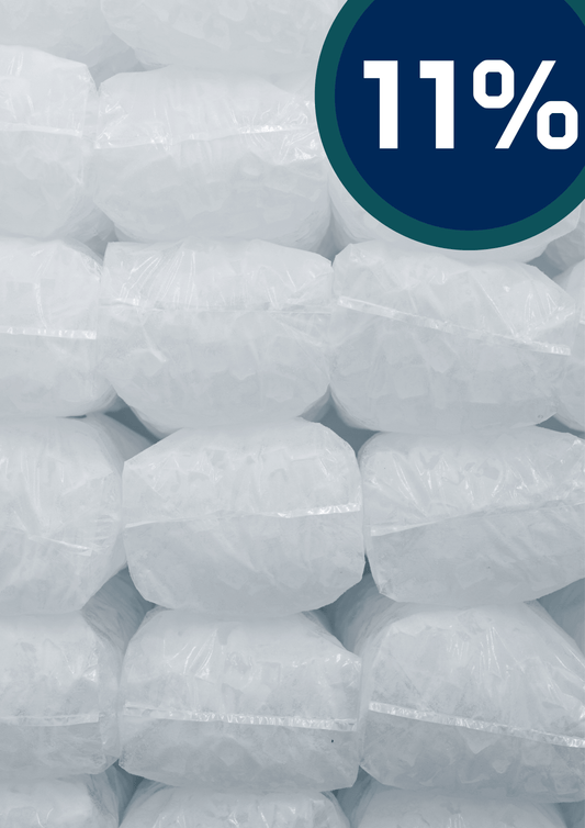 40 x 10 kg cocktail-is i säck - Isbudet