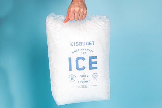 10 kg krossad is i säck